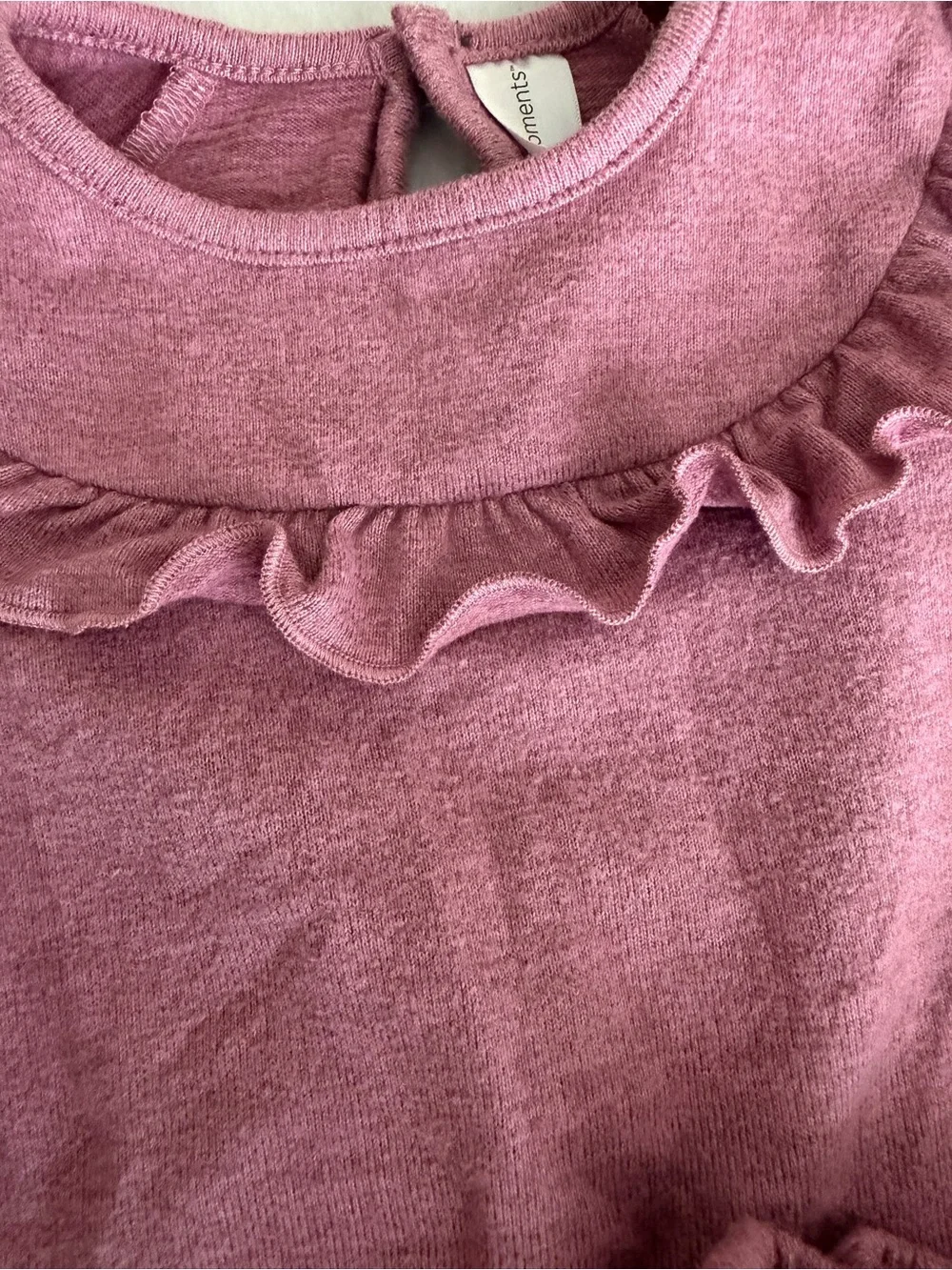 Gerber Pink Long-Sleeve Ruffle Set